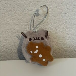 Pusheen Plush Keychain Gingerbread
